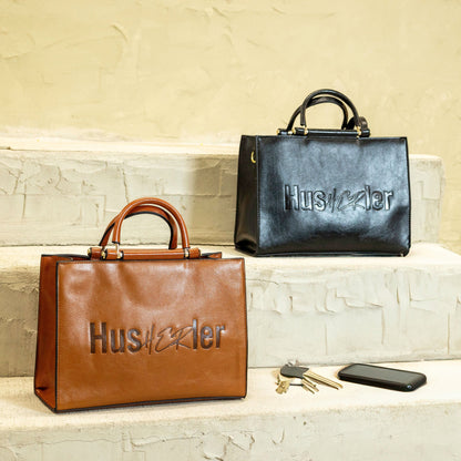 The Legacy Bag - Deep Black or Heritage Brown